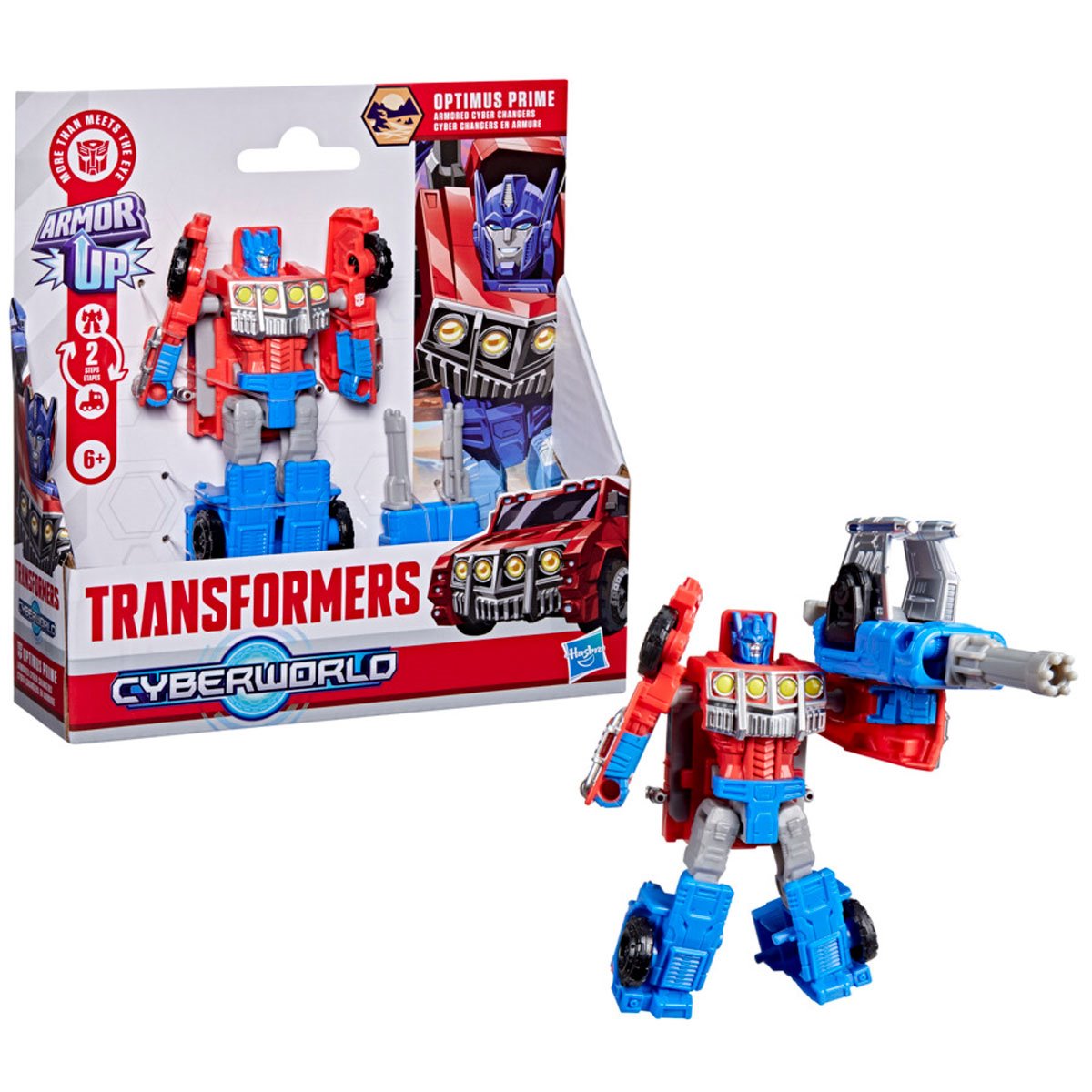 Transformers Cyberworld Armored Cyber Change Wave 3 Set of 4