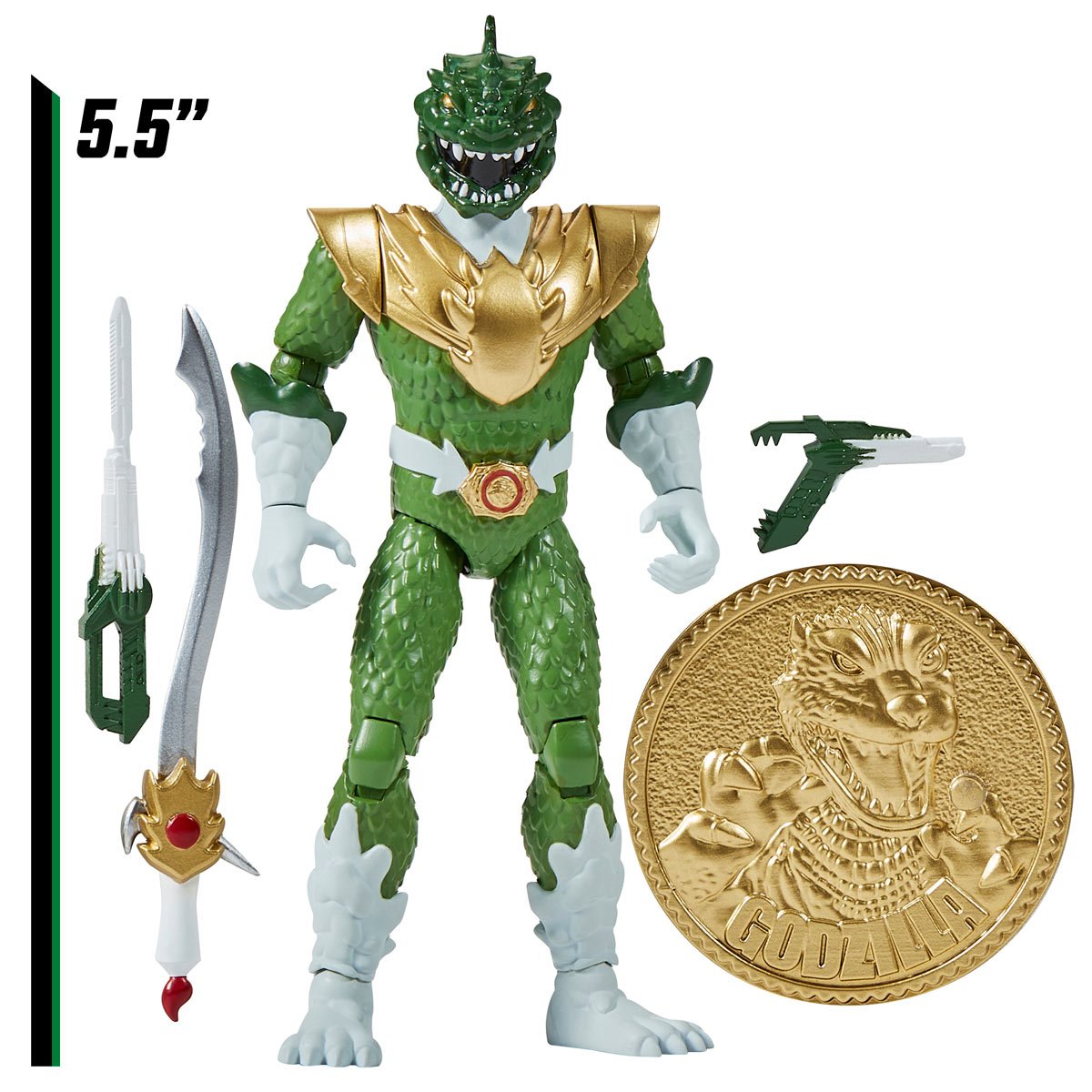 Godzilla vs. Mighty Morphin Power Rangers Wave 1 Action Figure Set of 3