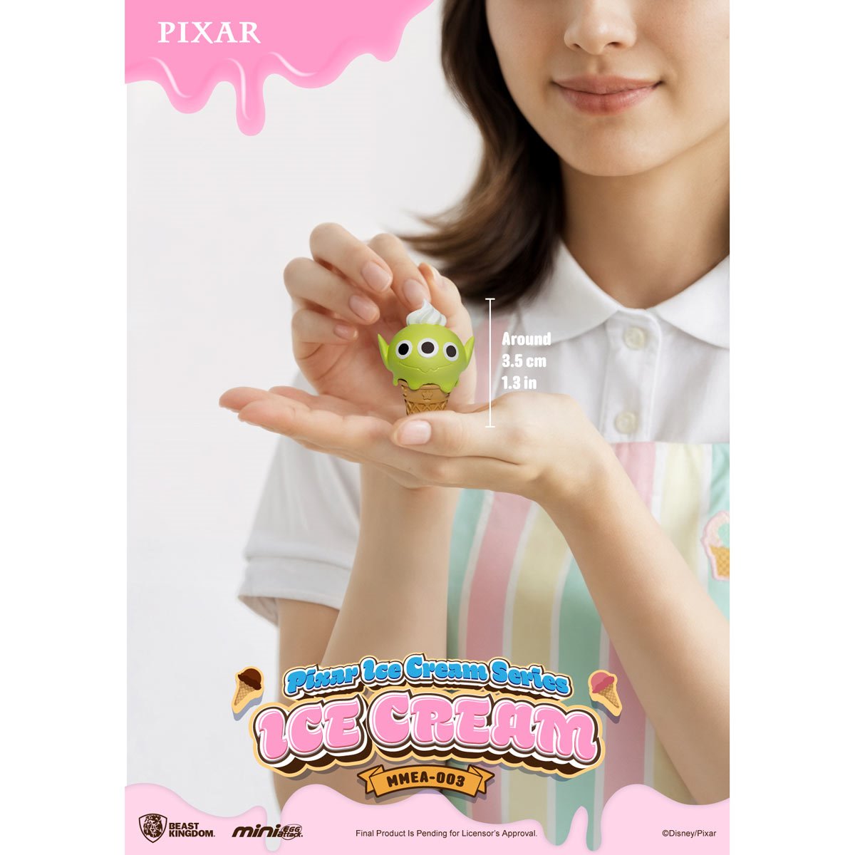 Pixar Ice Cream Series MMEA-003 Mini-Figure Blind Box Case of 24