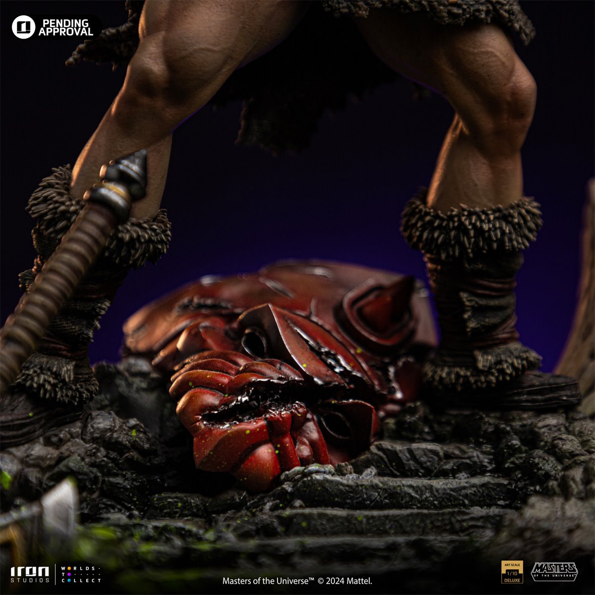 Masters of the Universe He-Man Unleashed 1:10 Deluxe Art Scale Limited Edition Statue
