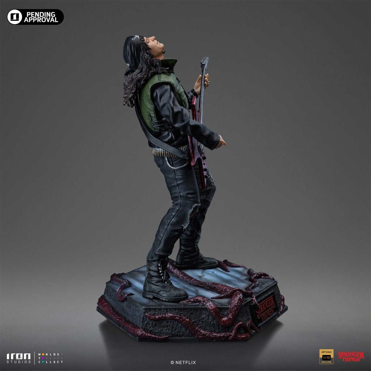 Stranger Things Eddie Munson 1:10 Deluxe Art Scale Limited Edition Statue