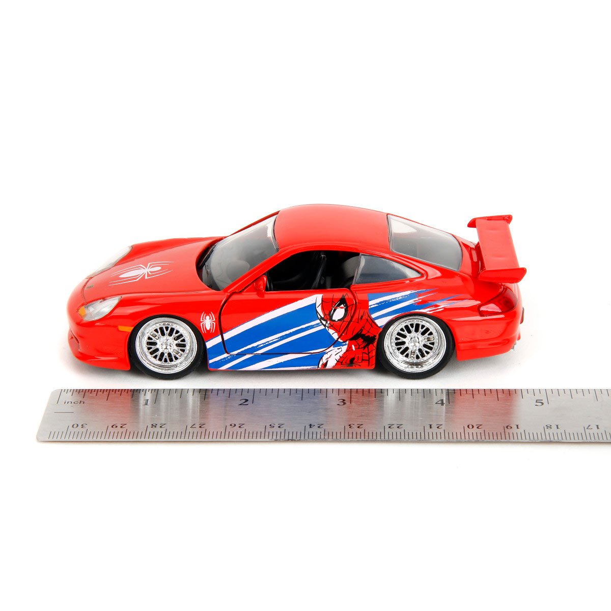 Spider-Man Porsche 911 GT3 RS 996 1:32 Scale Die-Cast Metal Vehicle