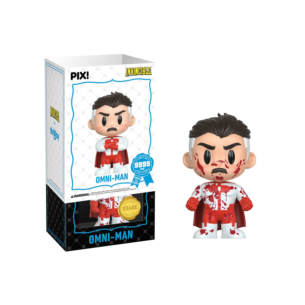 Invincible Omni-Man Arms Crossed Pix! Vinyl Figure