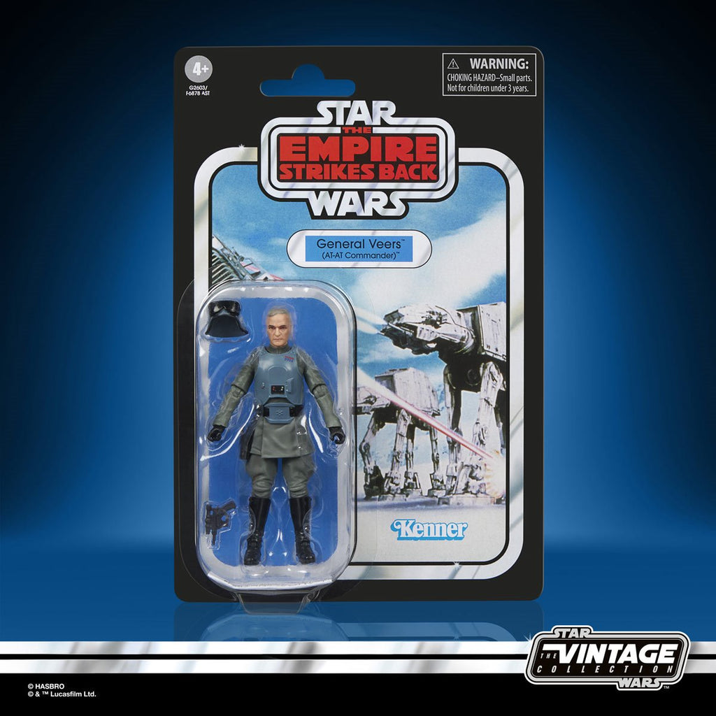 Star Wars The Vintage Collection 3 3/4-Inch AT-AT Commander General Veers Action Figure