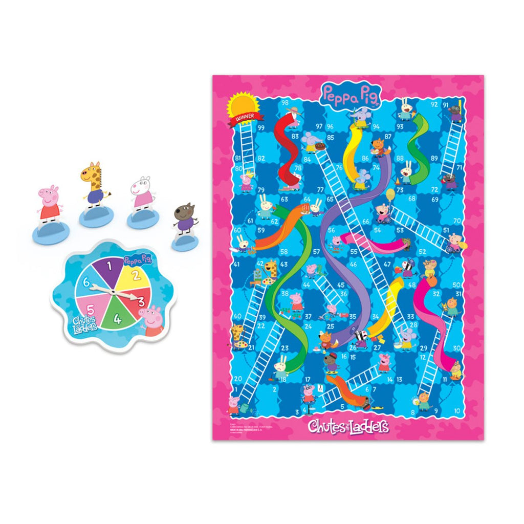 Peppa Pig Chutes and Ladders Game