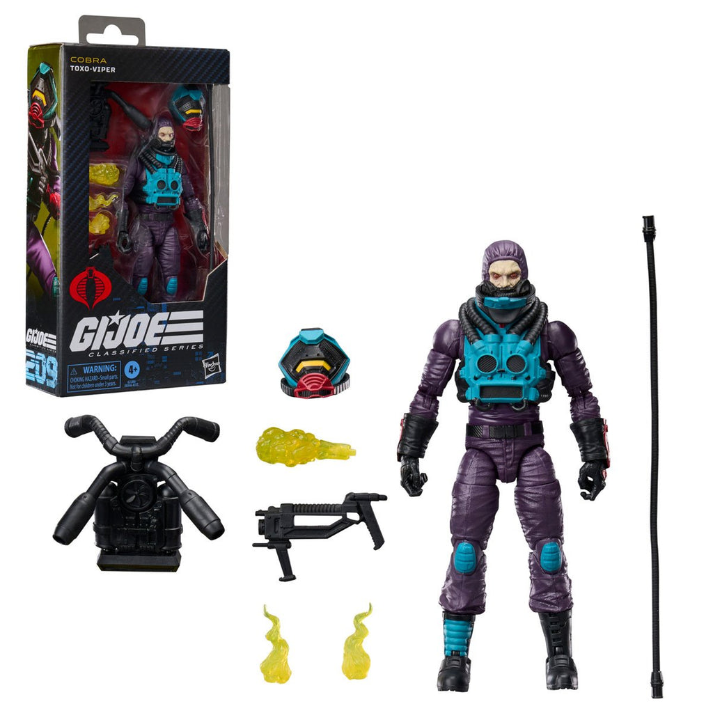 G.I. Joe Classified Series 209 Toxo-Viper 6-Inch Action Figure