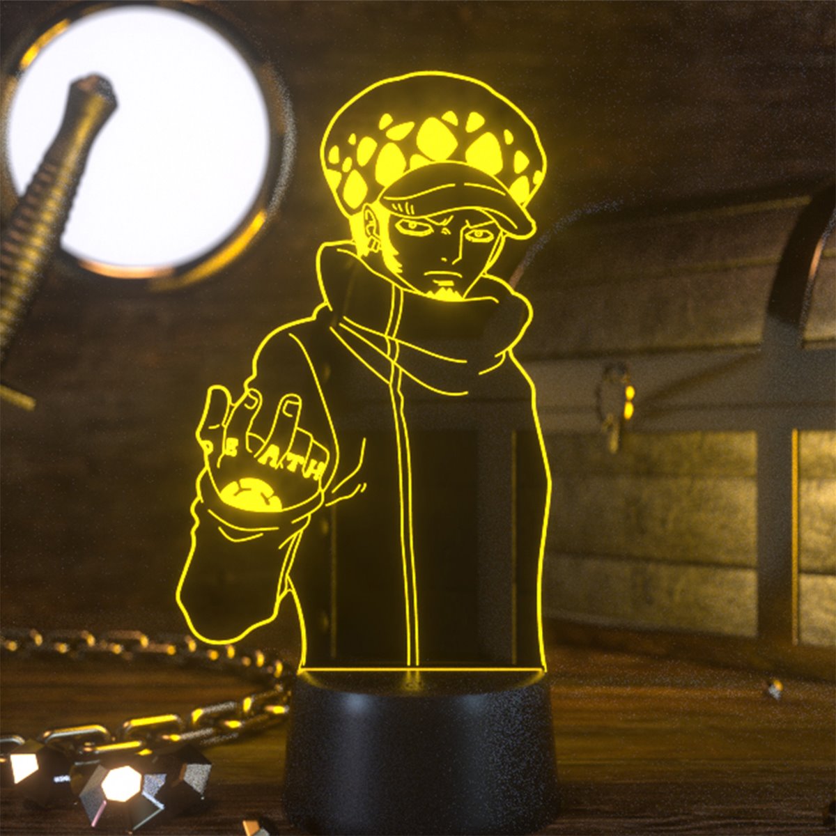 One Piece Law Otaku Lamp