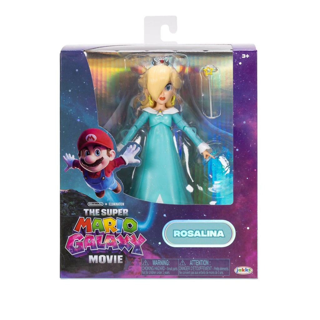 Super Mario Galaxy Movie Rosalina 5-Inch Action Figure