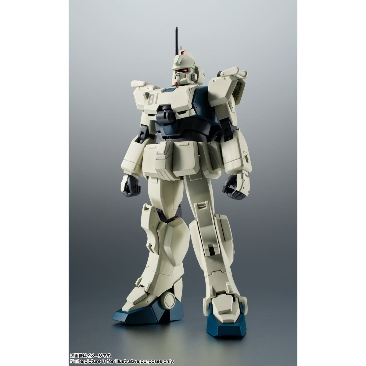 Mobile Suit Gundam The 08th MS Team RX-79(G)Ez-8 Gundam Ez-8 Side MS Version A.N.I.M.E. The Robot Spirits Action Figure