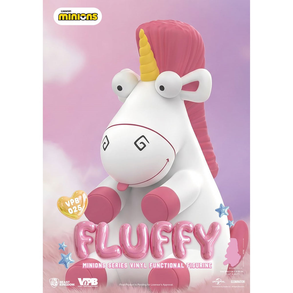 Minions Fluffy VPB-025 Minions Series Vinyl Functional Piggy Bank