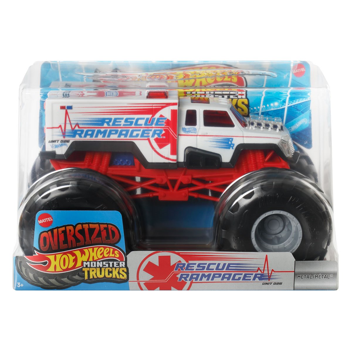 Hot Wheels Monster Trucks 1:24 Scale Vehicle 2026 Mix 2 Case of 4