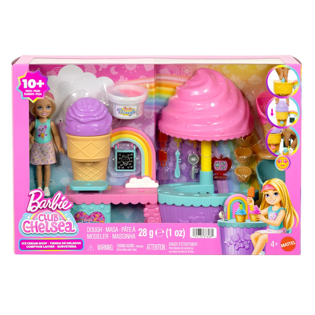 Barbie Club Chelsea Ice Cream Shop Doll and Accessories