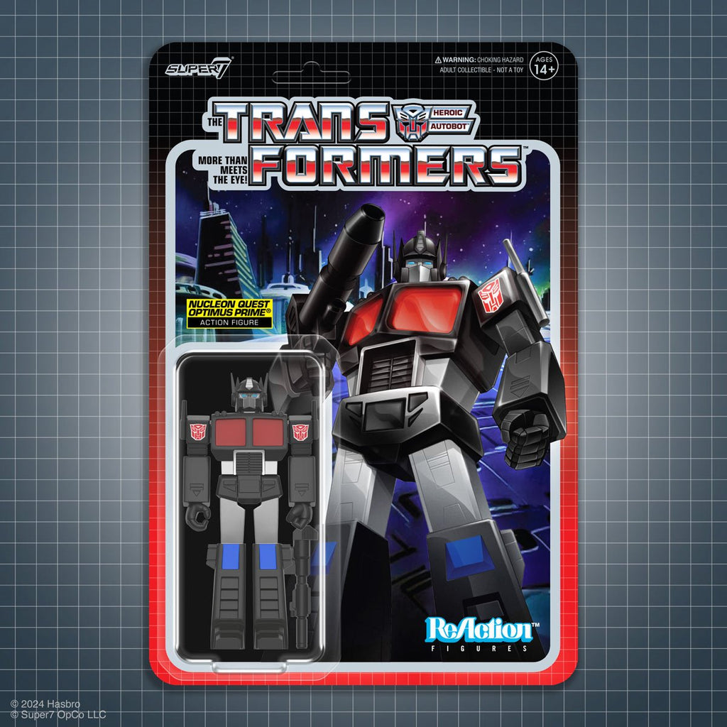 Transformers Optimus Prime (Nucleon Quest Special Mission) 3 3/4-Inch ReAction Figure