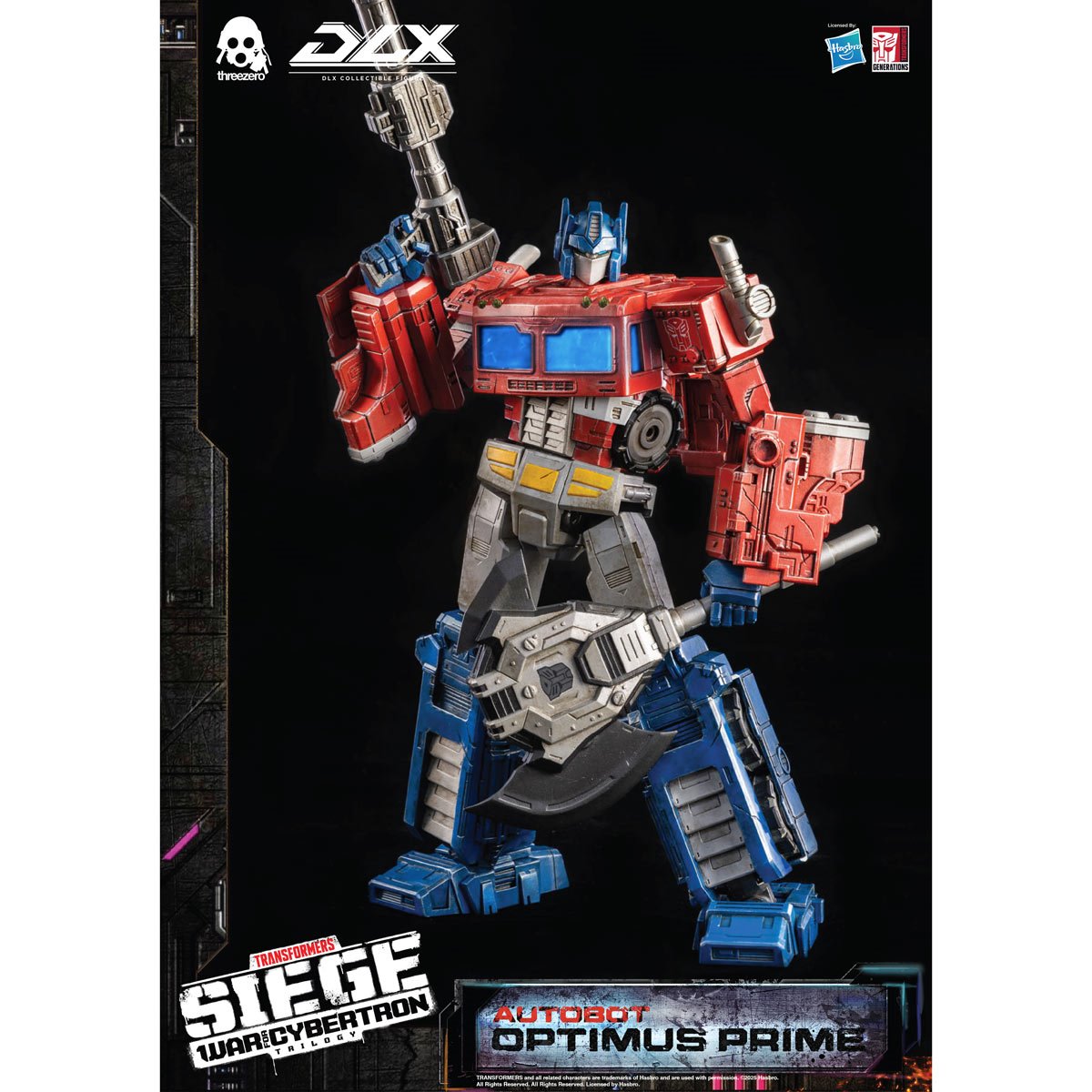 Transformers War for Cybertron Trilogy Optimus Prime DLX Action Figure