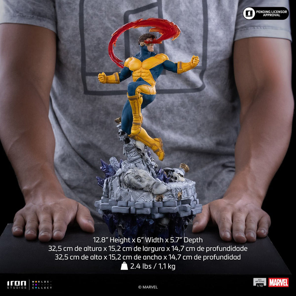 X-Men Cyclops Infinity Gauntlet Diorama Battles Diorama Series Art 1:10 Scale Statue