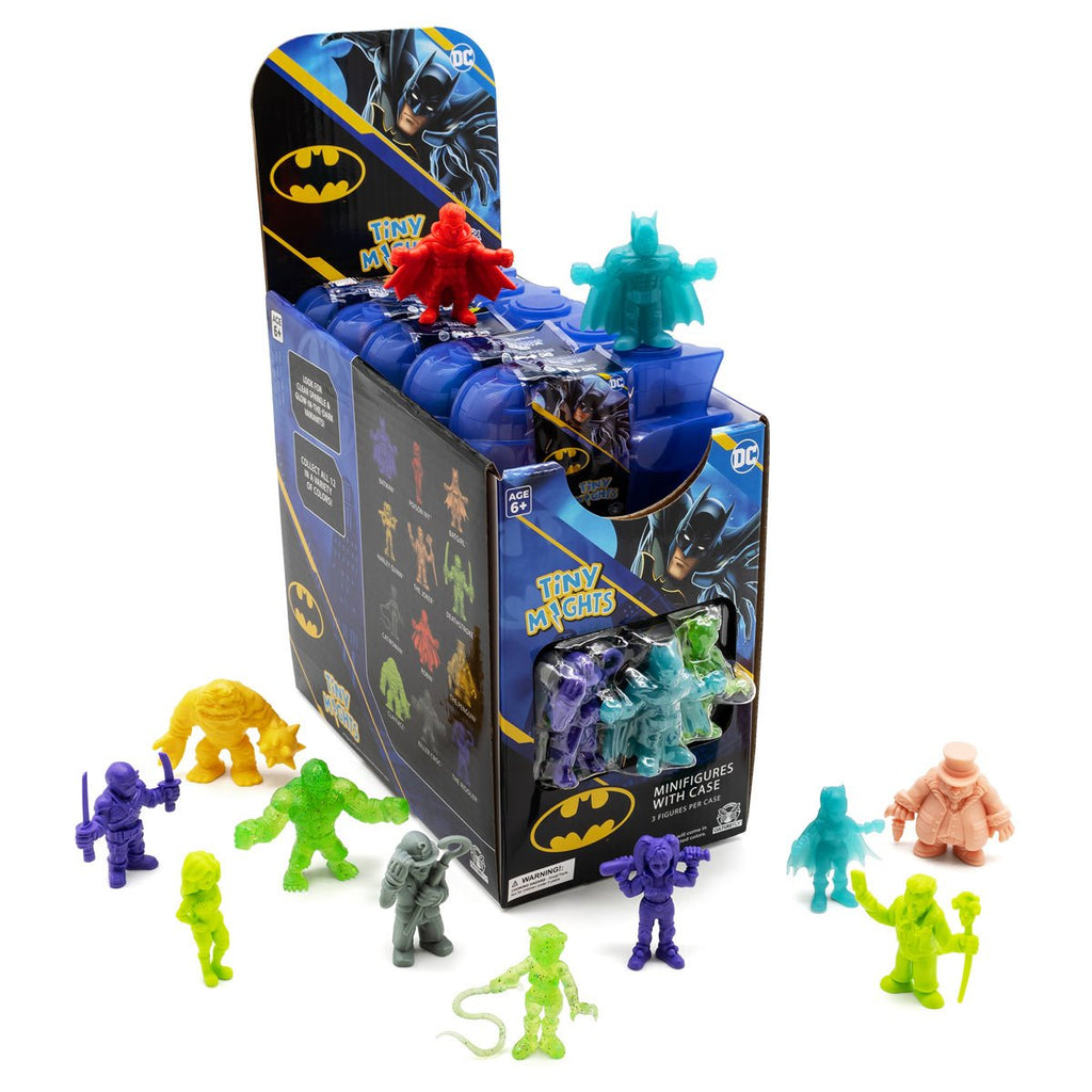 Batman Tiny Mights Mini-Figures 3-Pack Case of 16