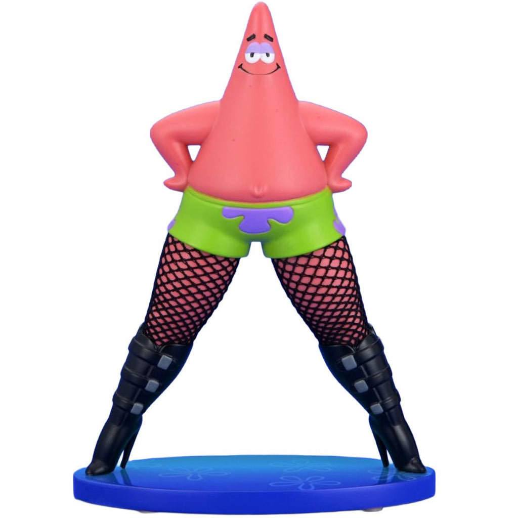 SpongeBob Squarepants Goofy Goober Rock Patrick in Fishnets 6-Inch Resin Art Statue