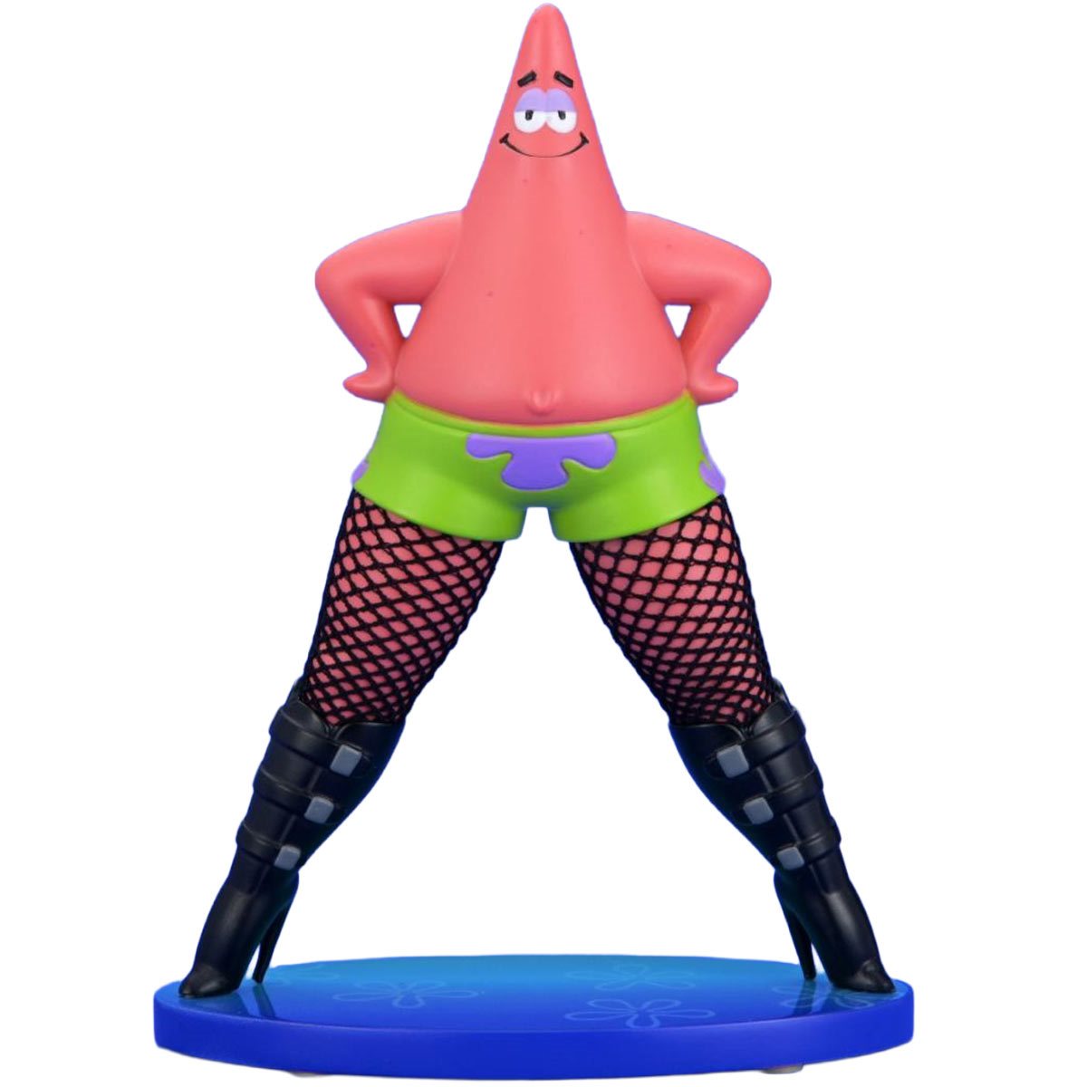 SpongeBob Squarepants Goofy Goober Rock Patrick in Fishnets 6-Inch Resin Art Statue