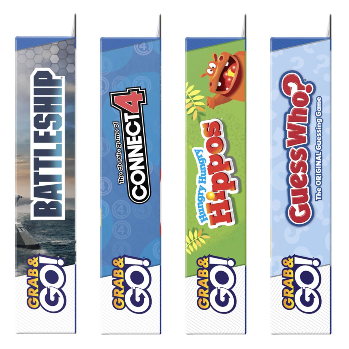 Hasbro Grab and Go! Bundle - 4 Pack of Travel Games