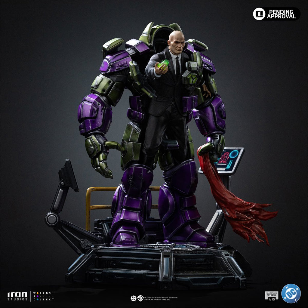 DC Comics Lex Luthor Unleashed Deluxe 1:10 Art Scale Statue