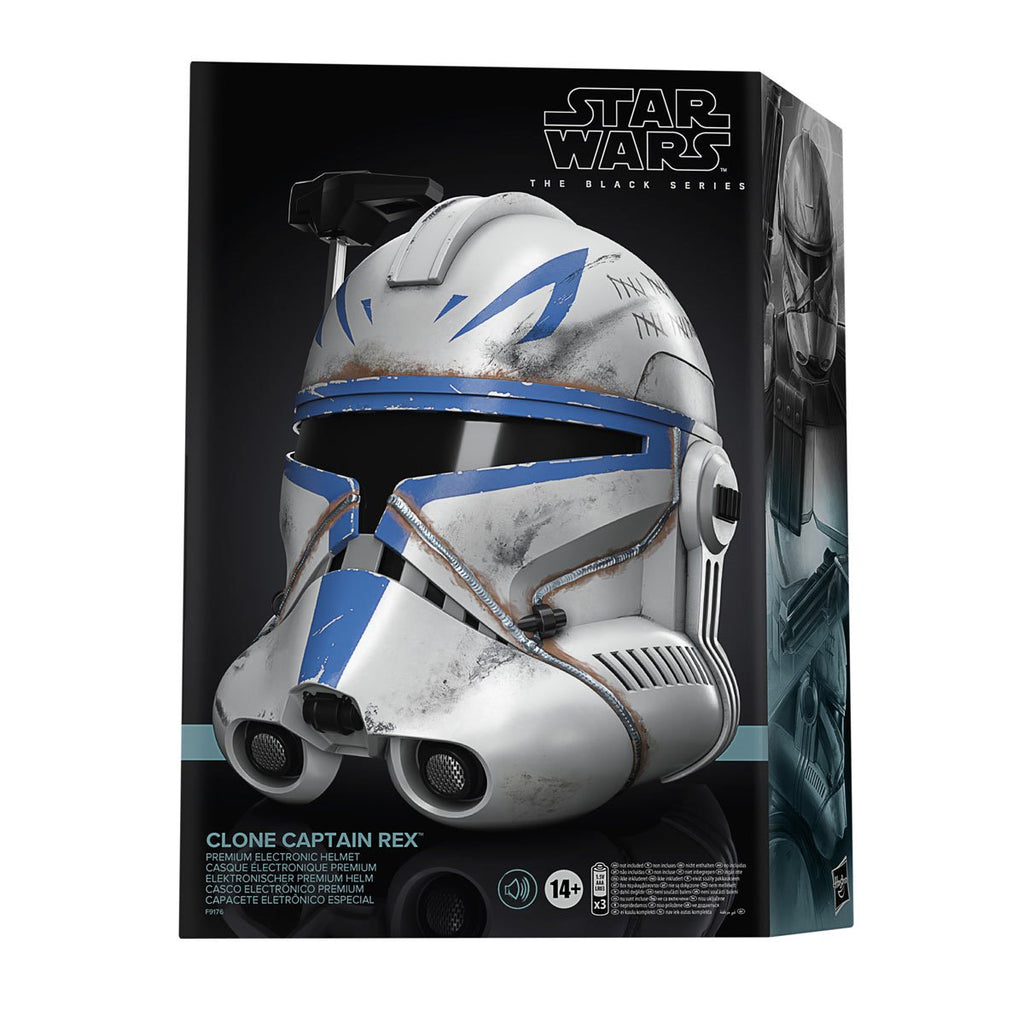 Star Wars The Black Series Captain Rex Premium Electronic Helmet Prop Replica