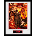 Berserk Collage Framed Print