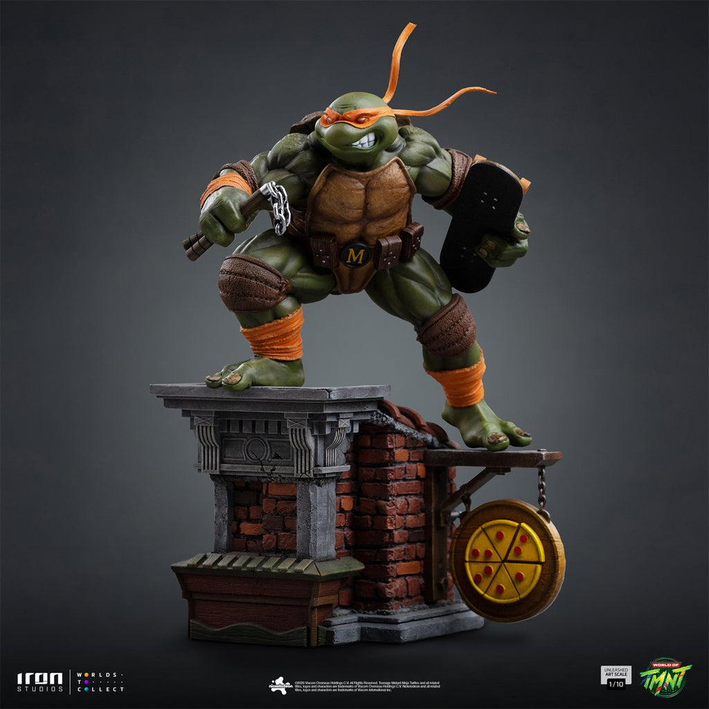 Teenage Mutant Ninja Turtles Michelangelo Unleashed 1:10 Art Scale Limited Edition Statue