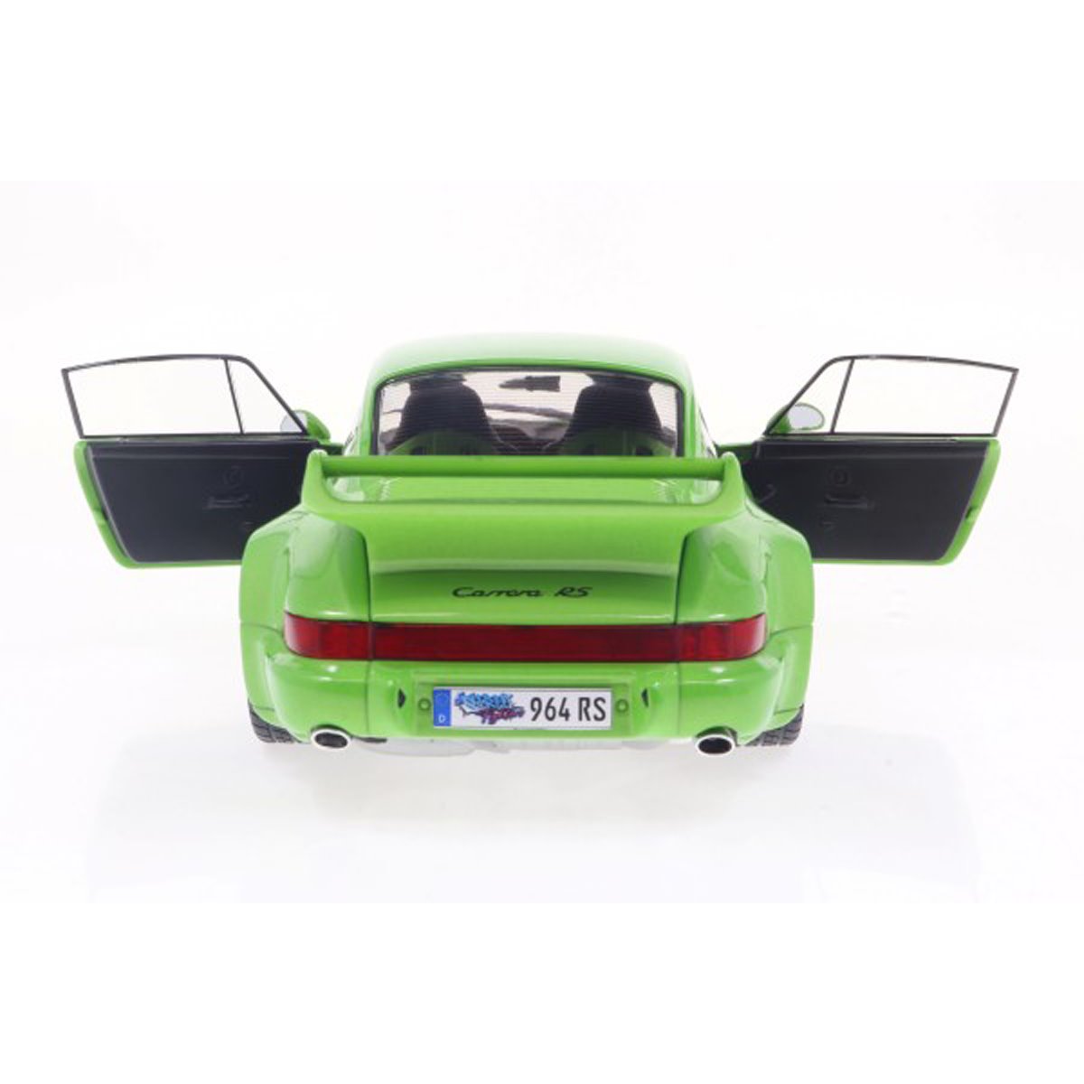 1990 Porsche 911 964 Carrera RS 3.8 Green Metallic 1:18 Scale Die-Cast Metal Vehicle
