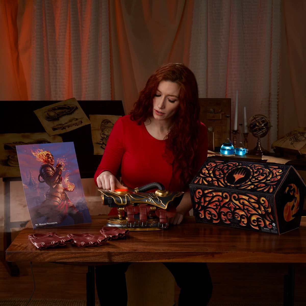 Magic: The Gathering Chandra Pyromancer's Gauntlet Prop Replica