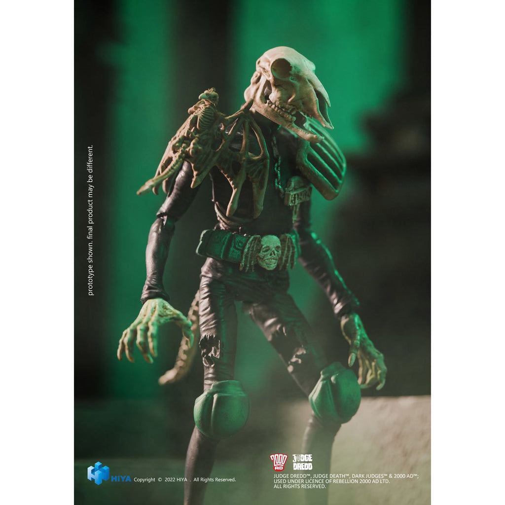 Judge Dredd Judge Mortis Exquisite Mini Series 1:18 Scale Action Figure