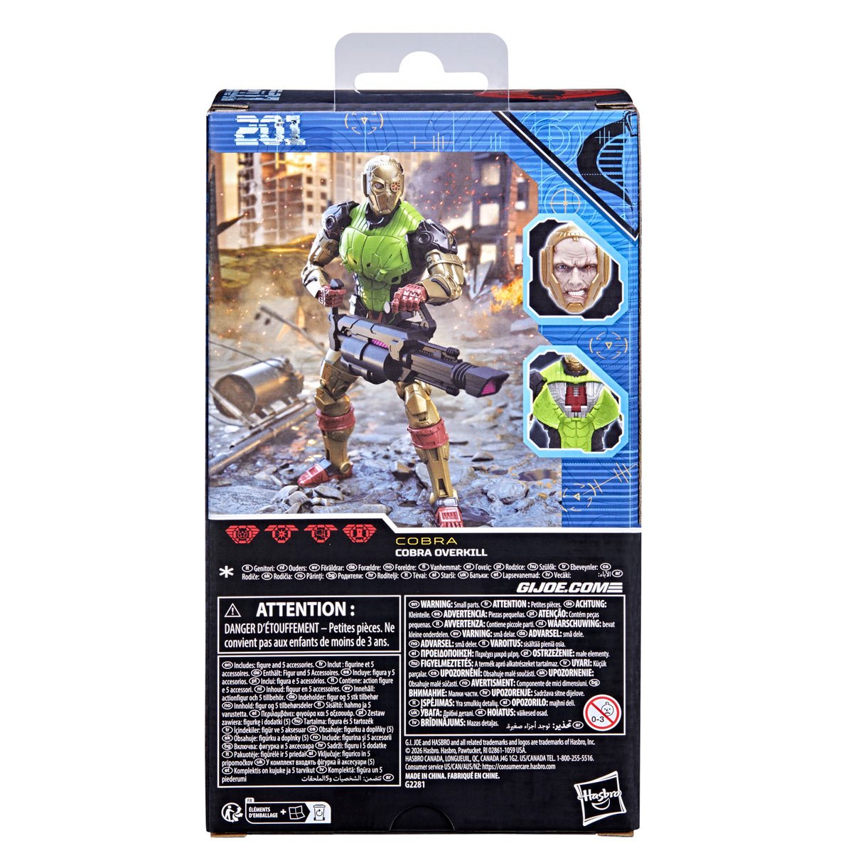 G.I. Joe Classified Series 6-Inch Action Figures Wave 17 Case of 6