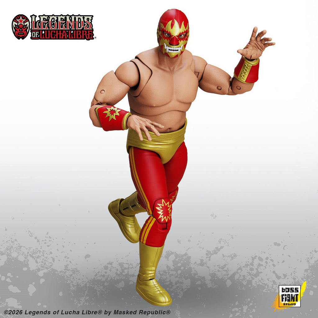 Legends of Lucha Libre Wave 5 El Solar Premium Action Figure