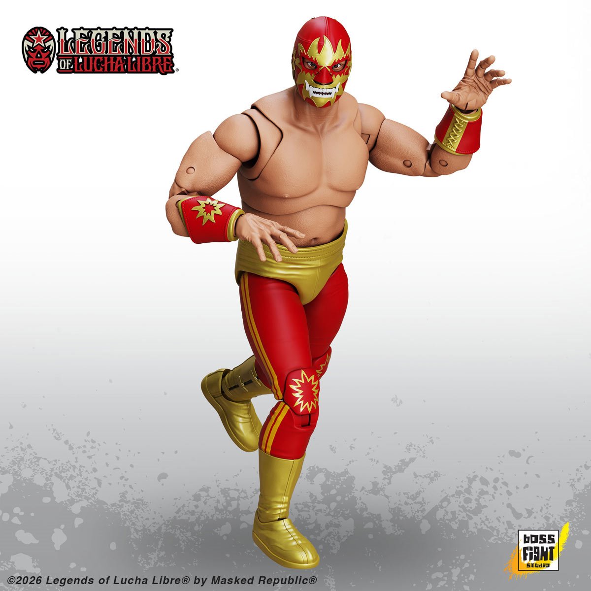 Legends of Lucha Libre Wave 5 El Solar Premium Action Figure