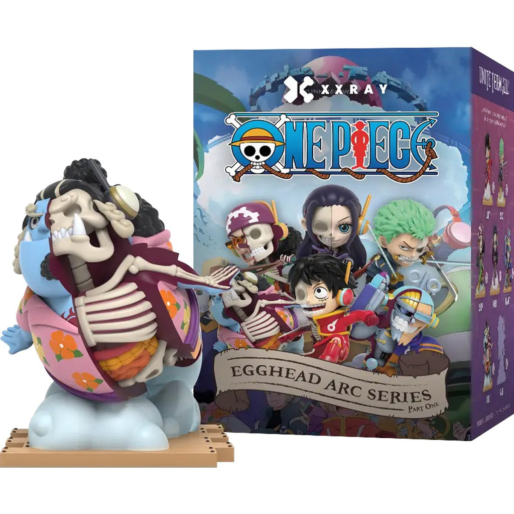 One Piece Series 9 Egghead Arc Edition Part 1 XXRAY Mini-Figure Display Tray of 6
