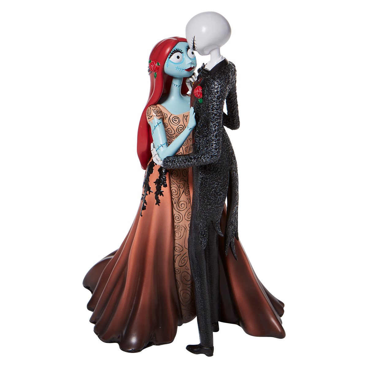 Disney Showcase Nightmare Before Christmas Jack and Sally Couture de Force Statue