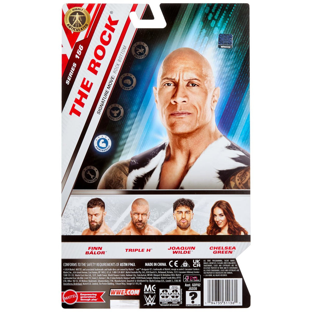 WWE Main Event Series 156 The Rock Action Figure