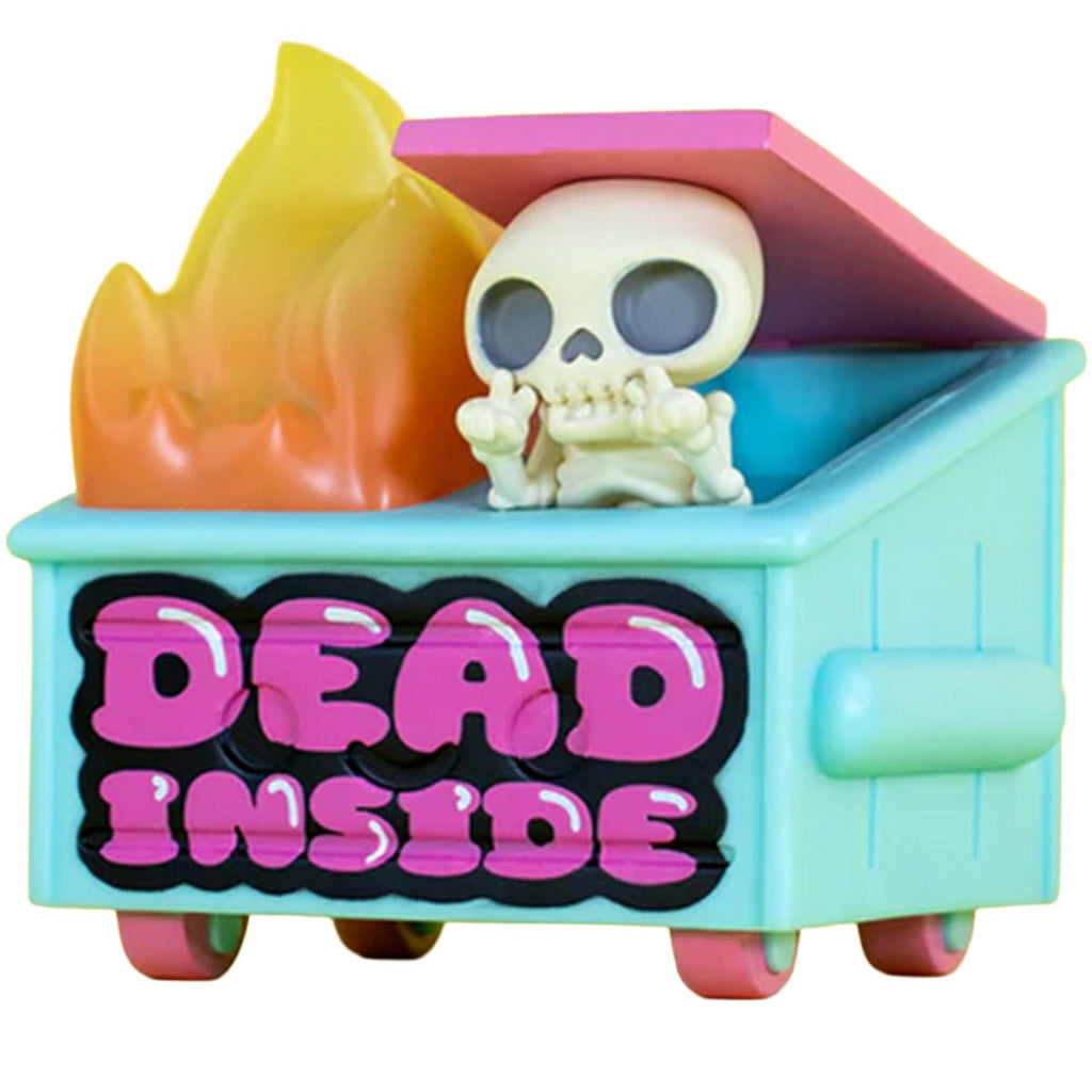Dead Inside Dumpster Fire Vinyl Figure