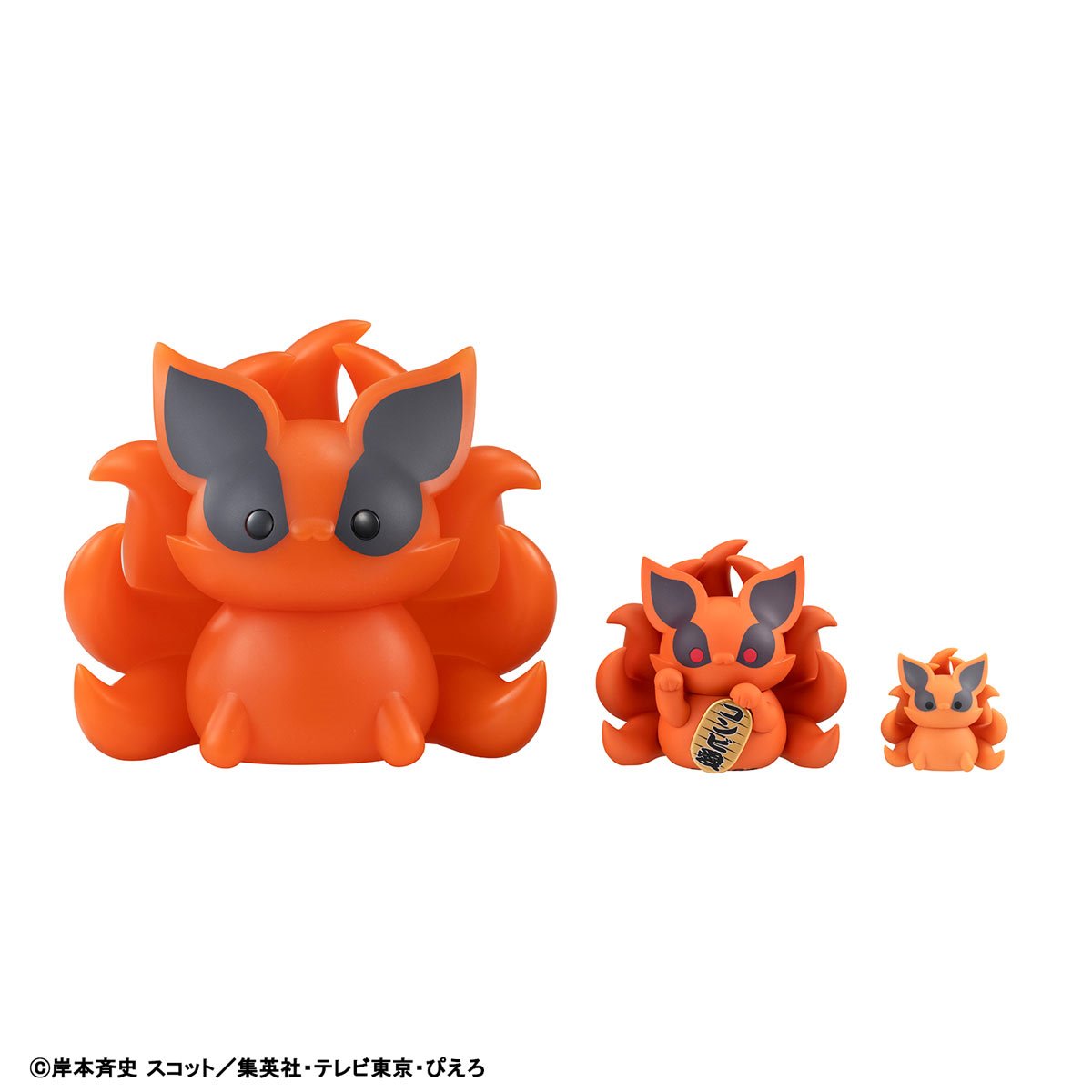 Naruto: Shippuden Nyaruto! Fortune Cats Naruto Uzumaki and Friends Version Mega Cat Project Mini-Figure Case of 6