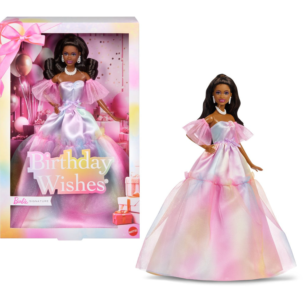 Barbie Birthday Wishes Doll with Black Hair