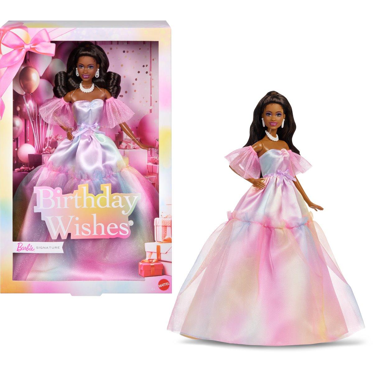 Barbie Birthday Wishes Doll with Black Hair