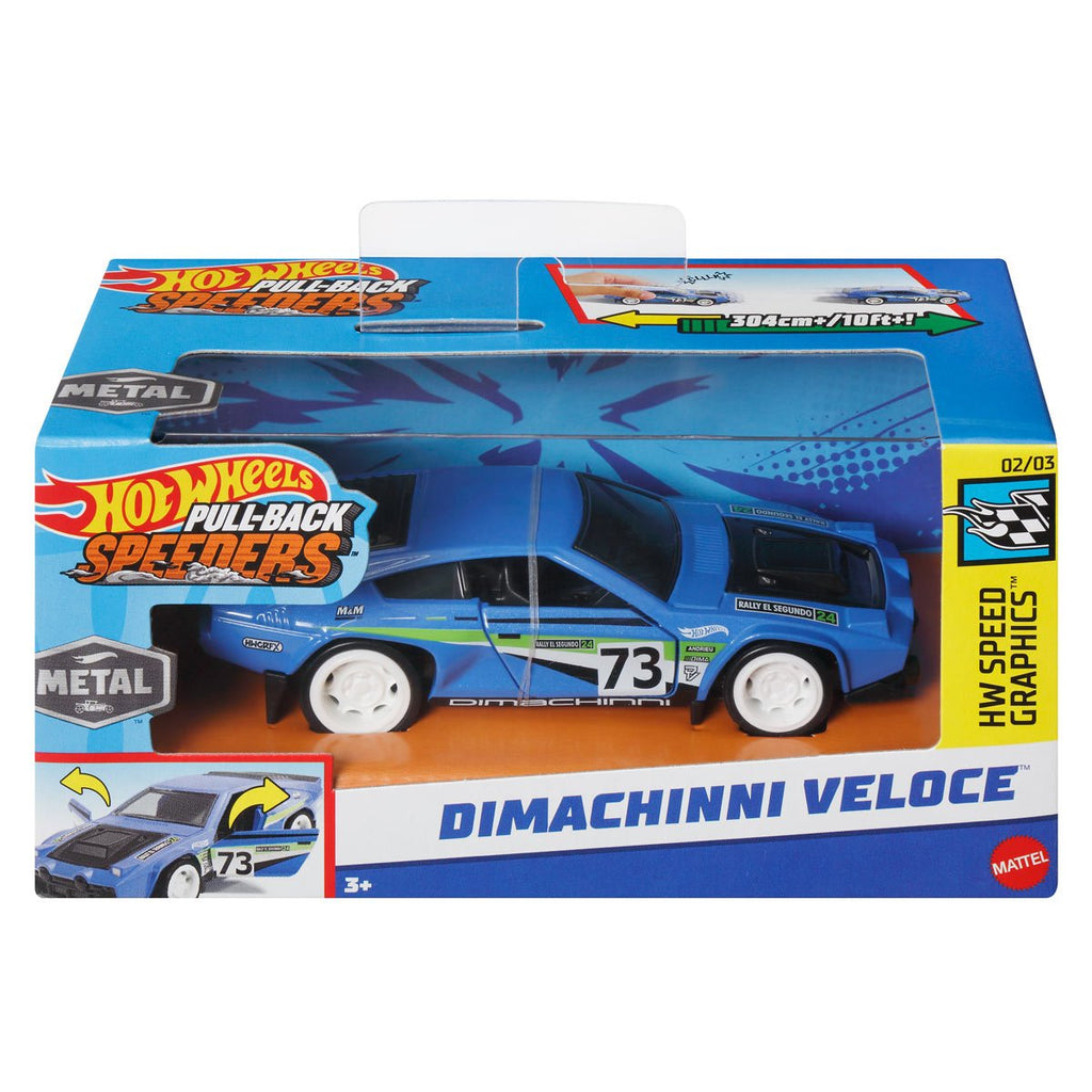 Hot Wheels Pull-Back Speeders 2026 Mix 2 Case of 12