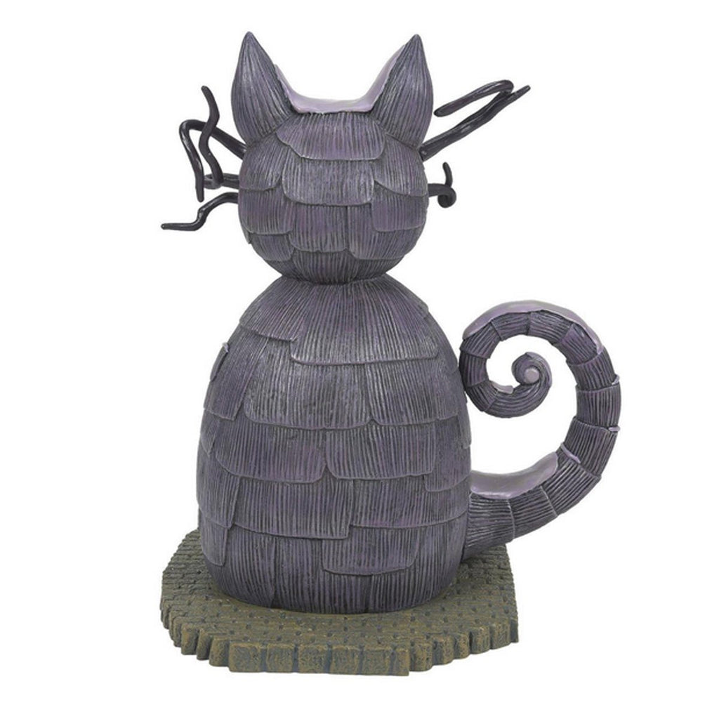 The Nightmare Before Christmas Village Cat House Statue