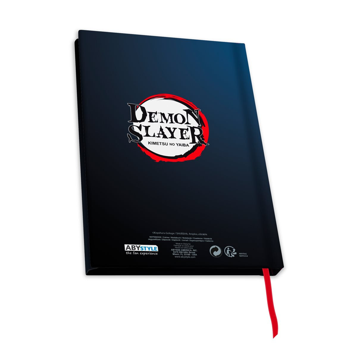 Demon Slayer Corps Pillars Notebook