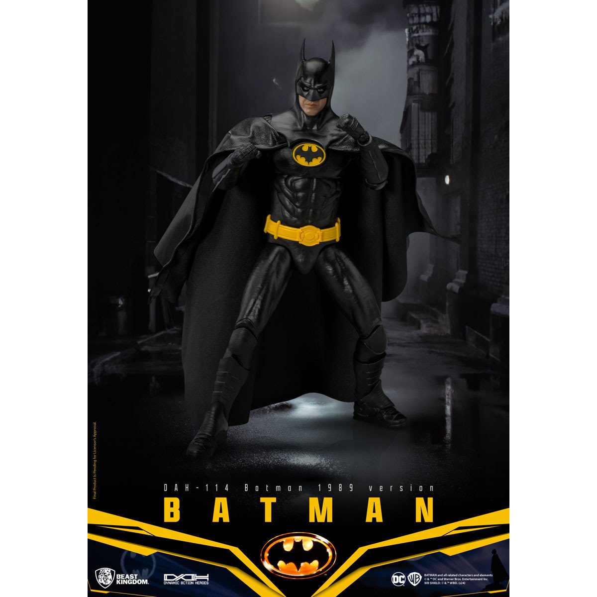 Batman 1989 DAH-114 Dynamic 8-Ction Heroes Batman Action Figure