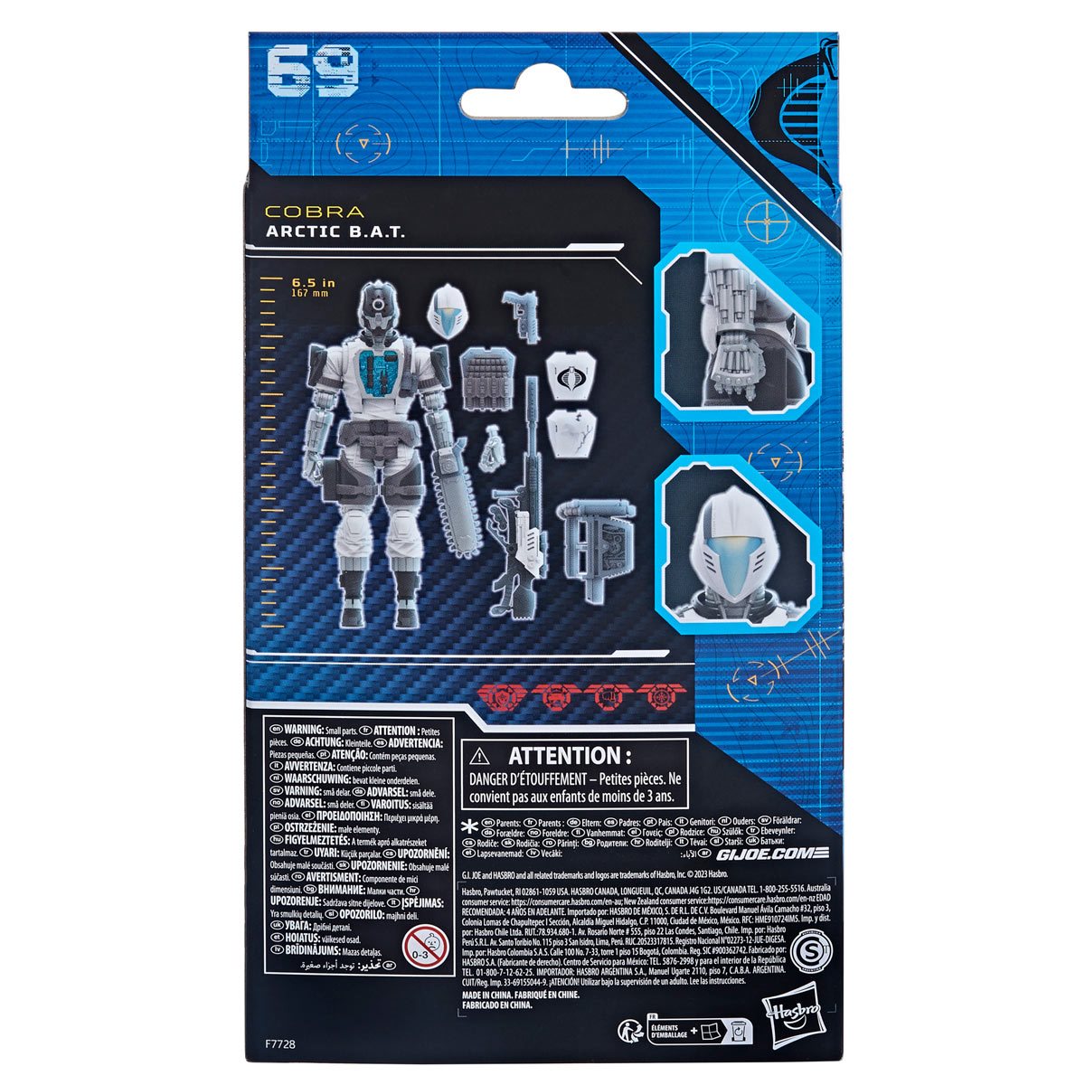 G.I. Joe Classified Series Arctic B.A.T. 6-Inch Action Figure