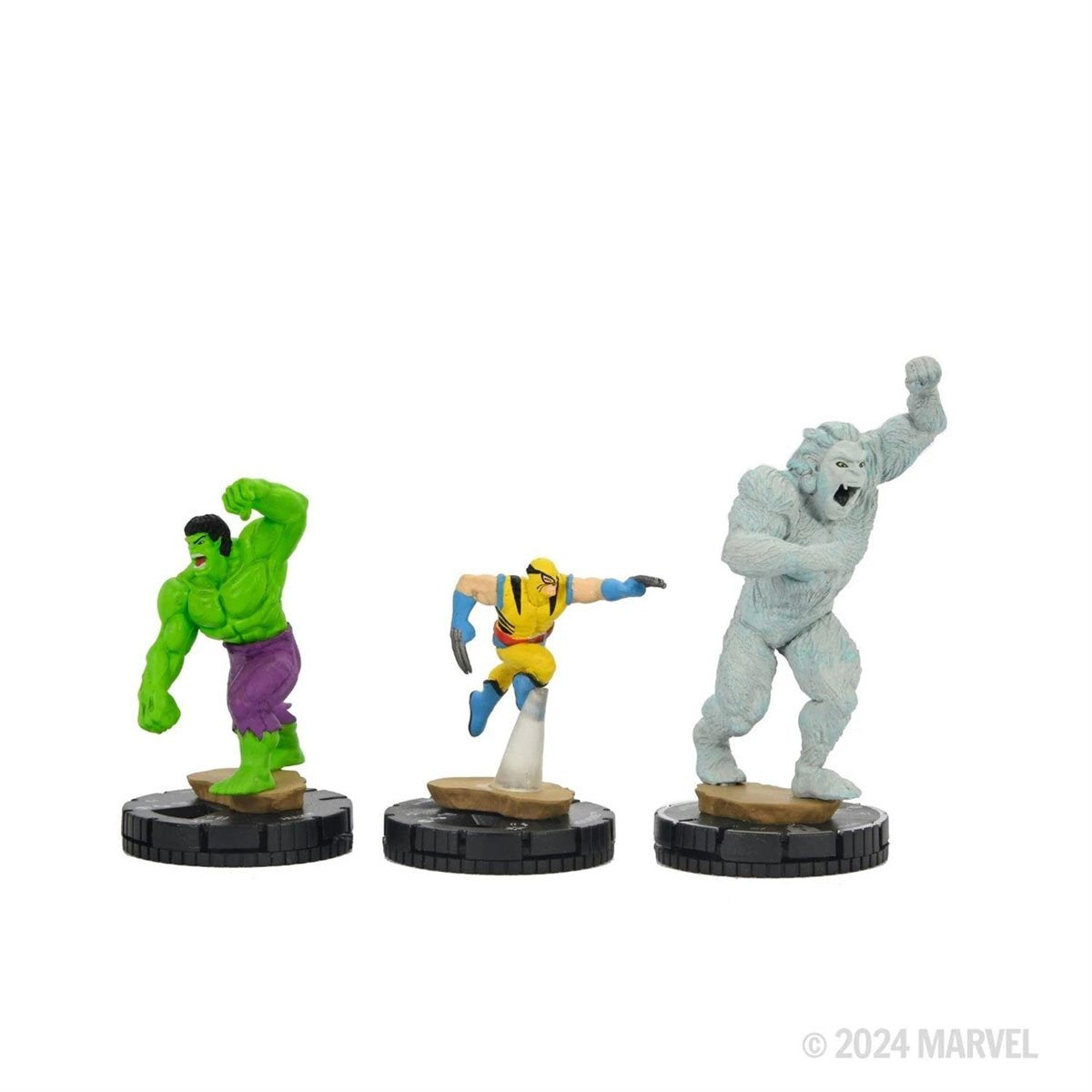 Marvel HeroClix Iconix: Wolverine First Appearance Mini-Figure 3-Pack
