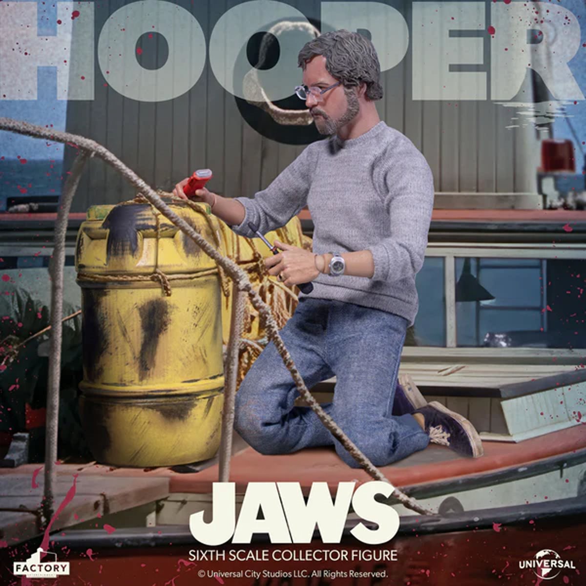 Jaws Matt Hooper 1:6 Scale Action Figure