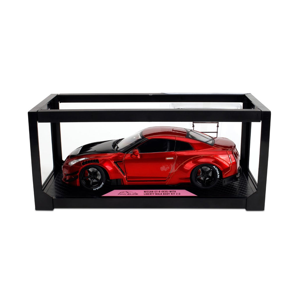 Pink Slips Wave 5 Nissan GT-R R35 with Liberty Walk Body Kit 2.0 1:18 Scale Die-Cast Metal Vehicle