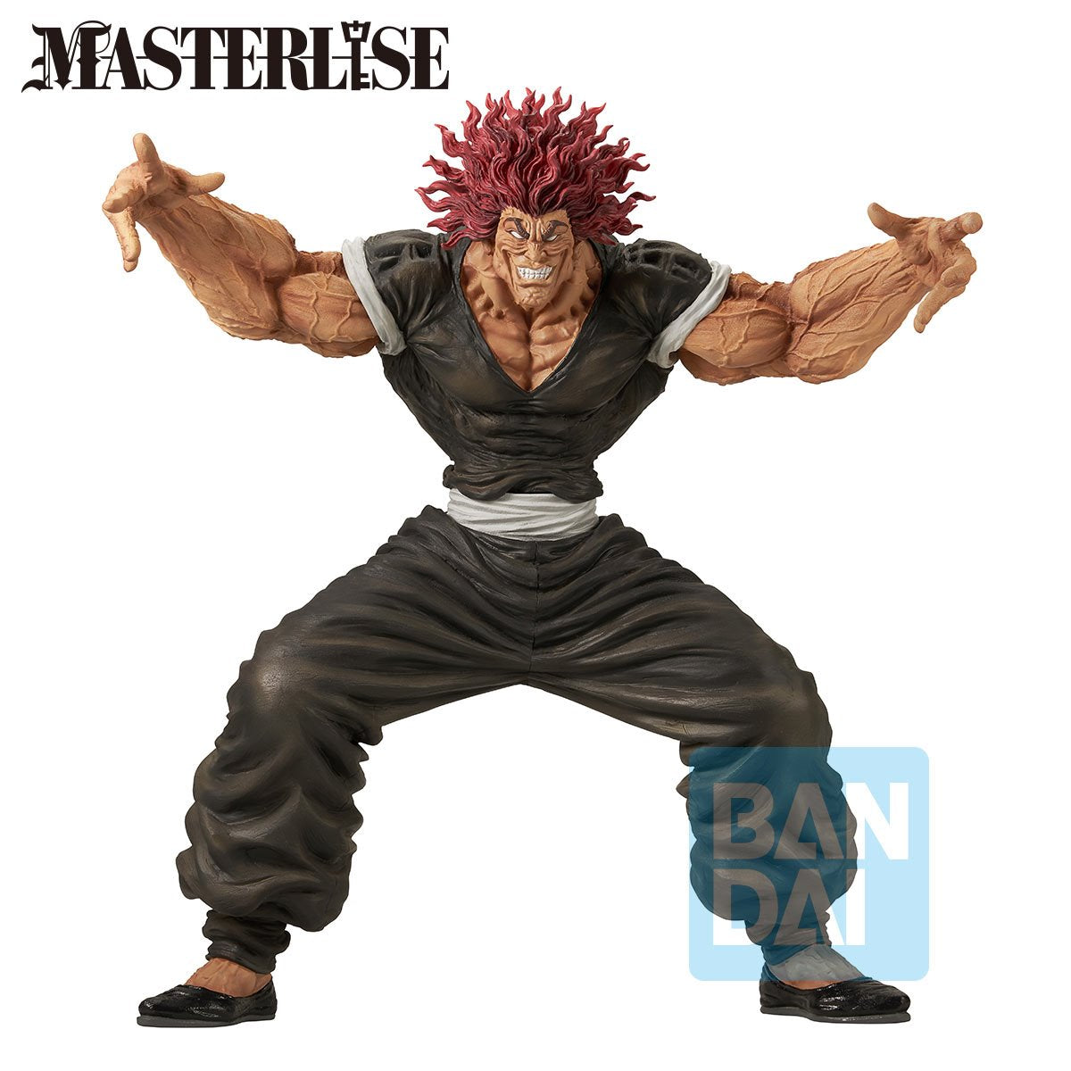 Baki the Grappler Baki Yujiro Hanma The World Can Be Changed With One Fist Masterlise Ichibansho Statue