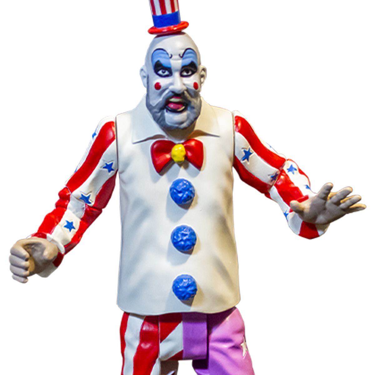 House of 1000 Corpses Finger Lickin' Pistol Whippin' Captain Spaulding 5-Inch Action Figure